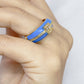 Anillo de Chapa de Oro Ajustable ACO1174-2