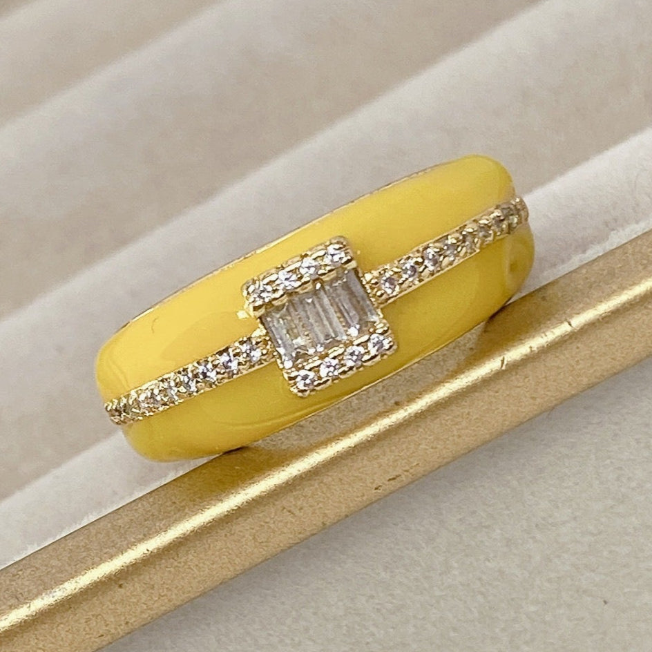 Anillo de Chapa de Oro Ajustable ACO1174-3