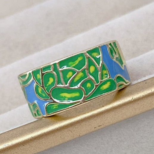 Anillo de Chapa de Oro Ajustable ACO1210-1