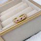Anillo de Chapa de Oro Ajustable ACO1177-1