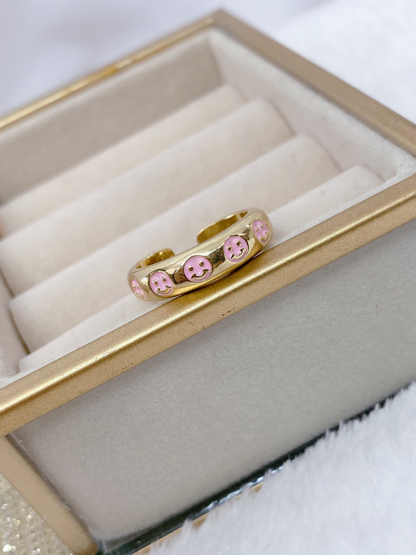 Anillo de Chapa de Oro Ajustable ACO1177-1