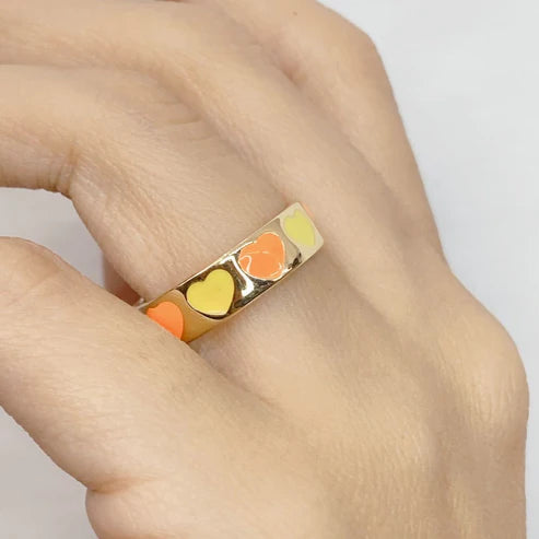Anillo de Chapa de Oro Ajustable ACO1203-1