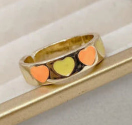 Anillo de Chapa de Oro Ajustable ACO1203-1