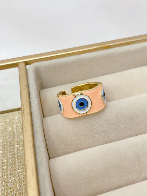 Anillo Chapa de Oro Ajustable ACO1198-1