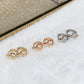 Set de Aretes Chapa de Oro COA1602-4
