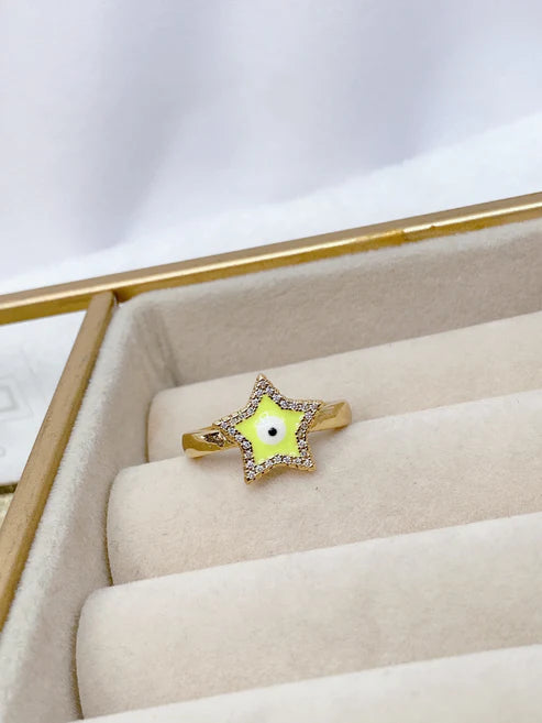 Anillo Chapa de Oro Ajustable ACO1200-1