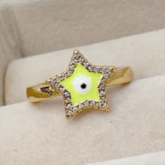 Anillo Chapa de Oro Ajustable ACO1200-1