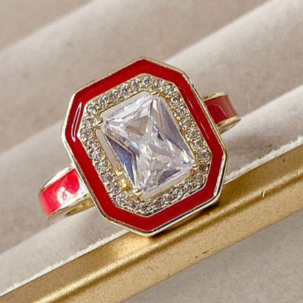 Anillo de Chapa de Oro Ajustable ACO1290-1
