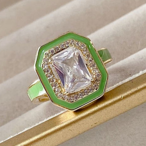 Anillo de Chapa de Oro Ajustable ACO1290-4