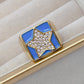 Anillo Chapa de Oro Ajustable ACO1291-1