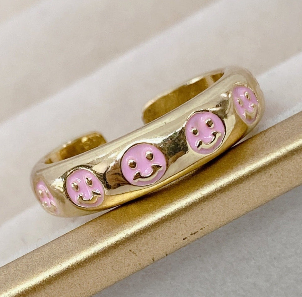Anillo de Chapa de Oro Ajustable ACO1307-1