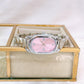Reloj en Pulsera Italiana de Acero con Baño de Chapa de Oro RJ135-1