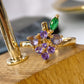 Anillo de Chapa de Oro Ajustable ACO1358-1
