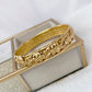 Pulsera de Chapa de Oro (7cm) COP1375-1