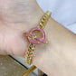 Pulsera de Chapa de Oro COP1377-2