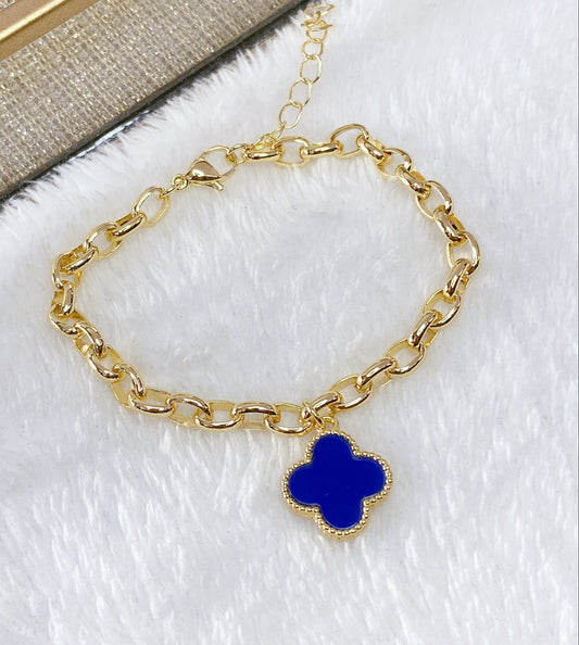 Pulsera de Chapa de Oro COP1382-2