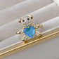 Anillo Chapa de Oro Ajustable ACO1397-4