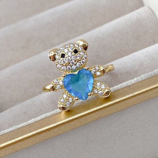 Anillo Chapa de Oro Ajustable ACO1397-4