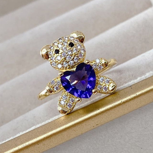 Anillo de Chapa de Oro Ajustable ACO1397-5