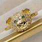Anillo de Chapa de Oro Ajustable ACO1400-1