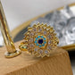 Anillo de Chapa de Oro Giratorio Ajustable ACO1405-1
