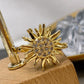Anillo de Chapa de Oro Giratorio Ajustable ACO1406-1