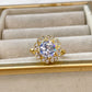 Anillo de Chapa de Oro Giratorio Ajustable ACO1415-1