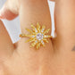 Anillo de Chapa de Oro Giratorio Ajustable ACO1416-1