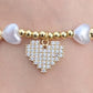 Pulsera de Chapa de Oro COP1423-1
