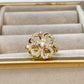 Anillo de Chapa de Oro Giratorio Ajustable ACO1424-1
