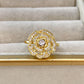 Anillo de Chapa de Oro Giratorio Ajustable ACO1425-1