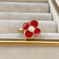 Anillo de Chapa de Oro Giratorio Ajustable ACO1434-1