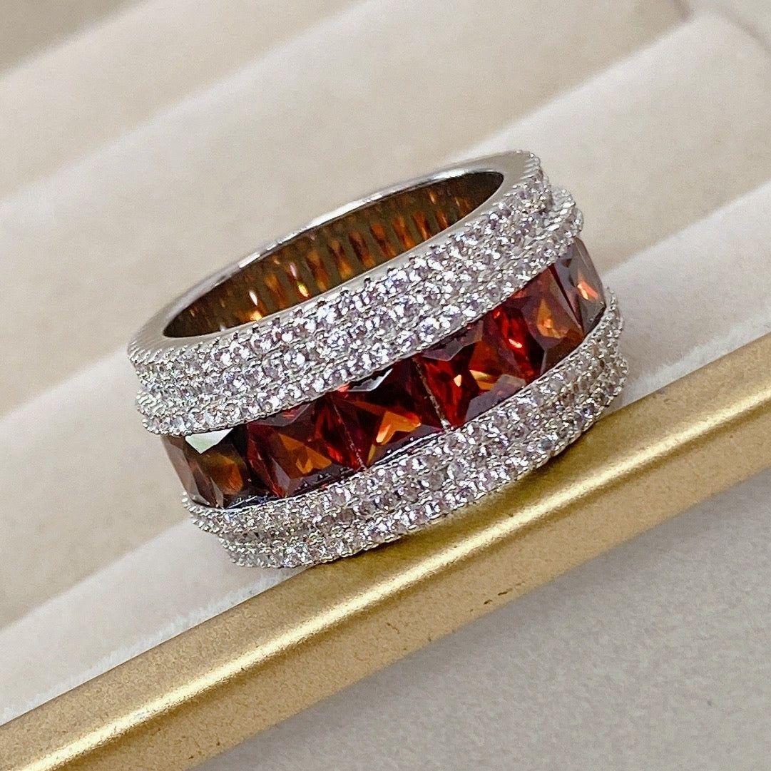 Anillo de Chapa de Oro TALLA #7 ACO1458-7