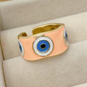 Anillo Chapa de Oro Ajustable ACO1488-1