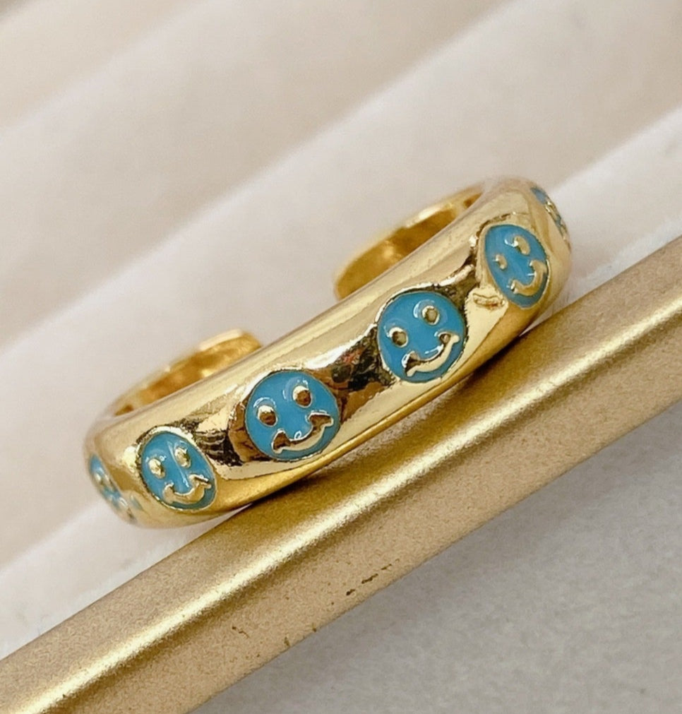 Anillo de Chapa de Oro Ajustable ACO1490-1