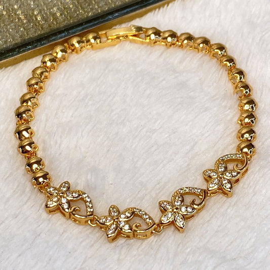 Pulsera de Chapa de Oro COP1494-1