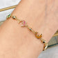 Pulsera de Chapa de Oro COP1597-6