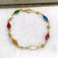 Pulsera de Chapa de Oro COP1582-7