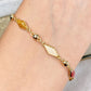 Pulsera de Chapa de Oro COP1582-7