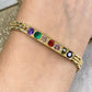 Pulsera de Chapa de Oro COP1592-1