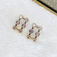 Arete de Chapa de Oro COA1688-3