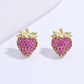 Arete de Chapa de Oro COA1736-1