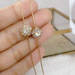Arete Chapa de Oro COA1744-1 (PAR)