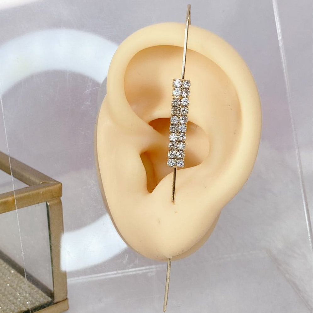 Arete Chapa de Oro COA1747-1 (PAR)