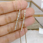 Arete Chapa de Oro COA1752-1 (PAR)