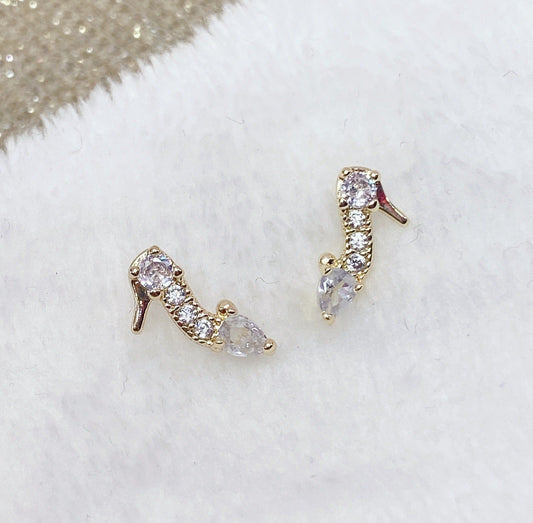 Arete de Chapa de Oro COA1757-2