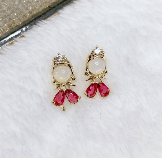 Arete Chapa de Oro COA1761-1