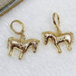 Aretes Chapa de Oro COA1767-1