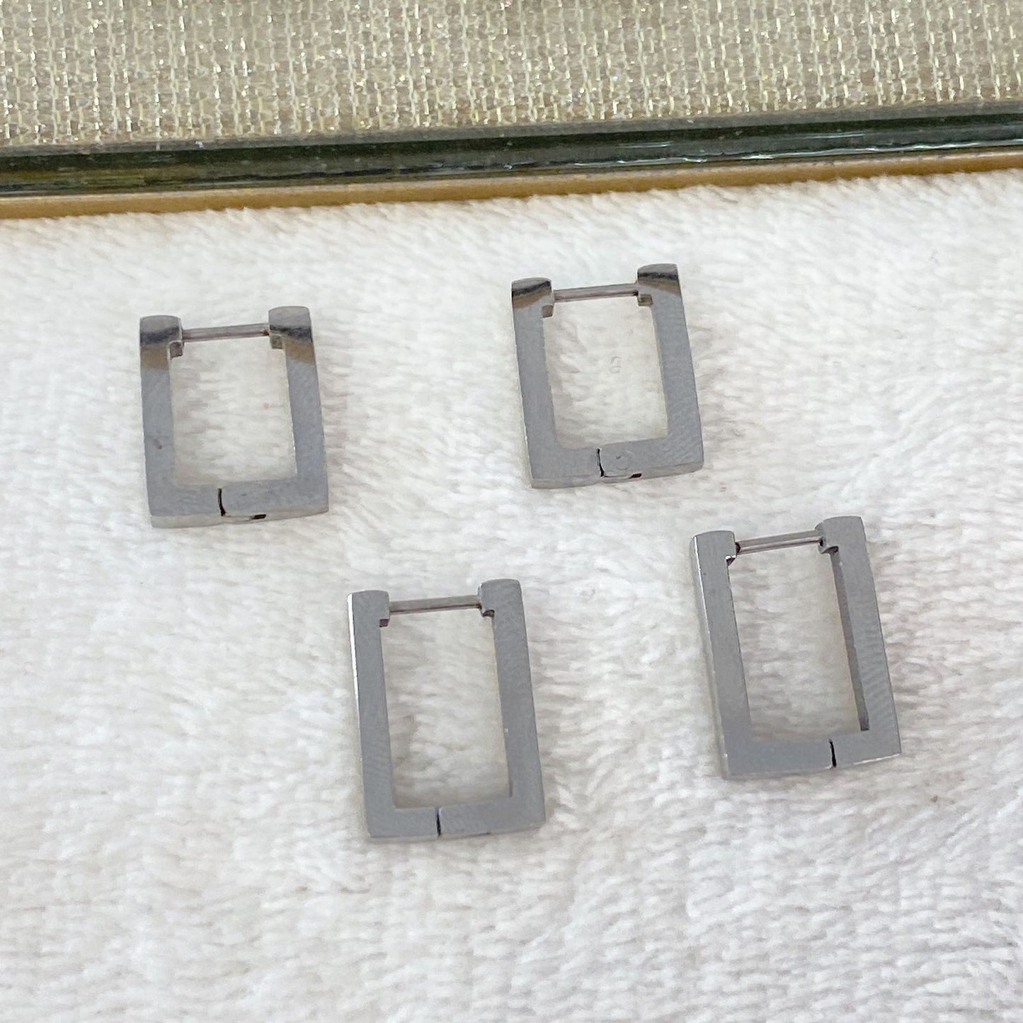 Set de Arracadas de Acero Inoxidable AAI1818-2