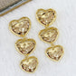 Arete de Chapa de Oro COA1847-1